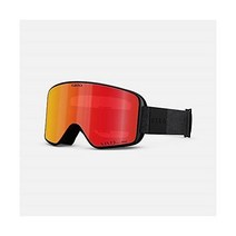 지로 Method 스키 고글 유니섹스 스노우 2개 렌즈 OTG, Black Mono, Black Mono