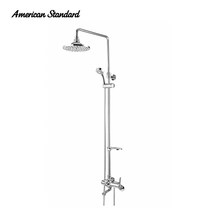 세바2레인욕조샤워 원형헤드 FC5820-0GAK211AA 아메리칸스탠다드 해바라기 욕조수전 레인샤워기 토수구형 1100mm파이프포함