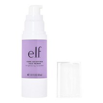 E.l.f. E.l.f 톤 조절 페이스 프라이머 소형 경량 오래 지속 실크처럼 매끄러움 고르지 않은 피부 톤과 홍조를 중화시키고 준비 모든 타입에 적합 13.9ml, 0.47 Fl Oz (Pack of 1), Clear