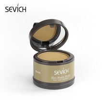 세비치 메이크업 헤어 라인 섀도우 파우더 아이 브로우 추출물 착용하기 쉽고 깔끔한 대칭 미러 퍼프 섬유, 09 blonde