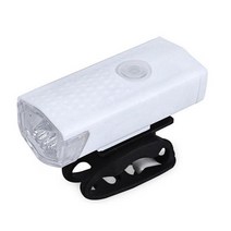 자전거 라이트 USB LED 충전식 세트 MTB 도로 앞 뒤 헤드 램프 손전등 사이클링 액세서리, 01 White
