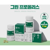 팜엔탑 그린 프로폴리스 90정 항산화 꿀벌의 선물 유기농 과일 야채 베리 농축 분말, 2박스