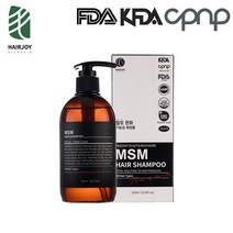 헤어조이 MSM 탈모샴푸 KFDA 탈모기능성 탈모샴푸, 1개, 320ml