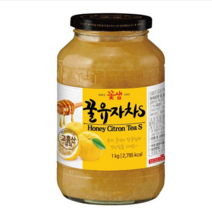 꽃샘 꿀유자차, 1kg, 1개