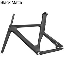 로드 자전거 탄소 브레이크 바퀴 bxt 2022 새로운 전체 트랙 프레임 with fork seatpost t800 fixed gear carbon track bike set, 51cm, no logo black matte