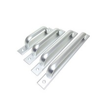 타원모닝 건축용 샷시 판 손잡이, 실버, 255mm