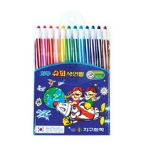 지구 슈퍼 색연필 12색, 없음