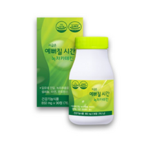 브랜드없음 지금은 예뻐질 시간 녹차카테킨 다이어트 식품, 4통, 90개입