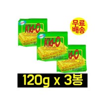 (3봉) 키드오 버터향 레몬향 크래커 120g /젤리 스틱, (3봉) 키드오 버터향 레몬향 크