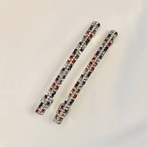 앞머리고정 명품 디스코핀 왕똑딱핀 잔머리핀 2개 한세트