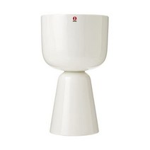 이딸라 고블렛 Iittala Nappula 1051520 Flower Pot Ceramic White 260 x 155 mm126501, 260x155mm