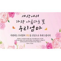 주영디자인 생일(생신)축하현수막 -무료배송- 문구수정 가능 구김없는 포장&배송