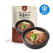 뚝불고기 엠에스푸드 뚝불 즉석 요리 캠핑 간단 간편 엄마손맛 간편식 혼밥 음식, 400g, 1개