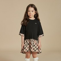 닥스리틀 닥스키즈 우븐믹스 원피스 DSS13NA80G_BK