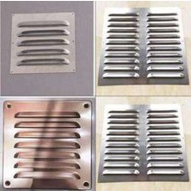 호환 창문형 산업용 가정용 소형 미니 환기 팬 배기휀 흡출기 처마 루버 아래 알루미늄 에어 벤트 그릴 언더 처마 304 스테인레스 스틸 구리 비, w500h500mm 알
