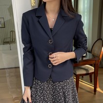 엔비룩 비거골드크롭자켓