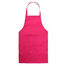 1PC 주방 다채로운 앞치마 더블 포켓 홈 청소 도우미 코 튼 폴 리 에스테 르 여자 남자 요리 앞치마 앞치마, 03