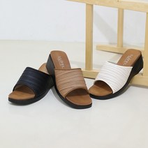 제이슈 비크 통굽 뮬 슬리퍼 4.5cm