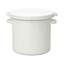 노다호로 라운드 보관용기 18 21 27cm 화이트 WRS, 개, 27cm개