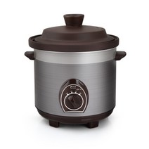 분리형 황토 세라믹 3.5L 한약재 찜기 약탕기 슬로우 쿠커