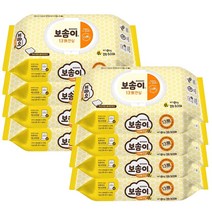 보솜이 13무 안심 아기 물티슈 키즈 어린이 유아 화장실 비데 대용량 티슈 캡형 480매, 60개입 8팩