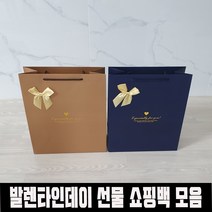 발렌타인데이 선물쇼핑백 스페셜 종이가방 5장 특별한 선물용 고급쇼핑백 인기만점 종이선물가방, 발렌타인데이 선물쇼핑백 스페셜 종이가방 브라운 5장