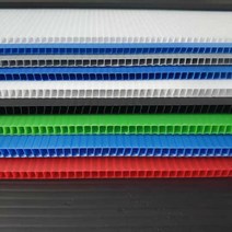 플라베니아 바닥재 보양재 PVC골판지 단프라시트, 그린 400x400mm 5mm
