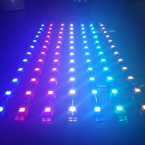 우리파파 12V 5050 자동차 led바 오토바이 3칩 전동휠 퀵보드 튜닝, 1개, 5050 LED 30cm-옐로우