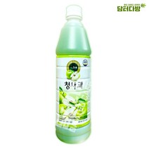 청솔 청사과 원액 835ml / 음료베이스, 상세페이지 참조