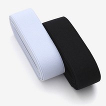 탄력고무줄 컬러고무줄 메탈고무줄 허리 벨트 고무줄 고무줄끼우개, 탱탱30mm_화이트, 01. 탄력 고무줄
