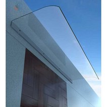 투명 어닝 차양막 레인 쉴드 빗물막이 비 가림막 처마, 500x1200 투명(상단부 설치)