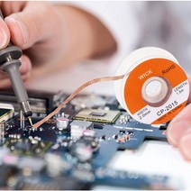 납제거 와이어 납땜용 솔더링 솔더용 인두기 납딱기 흡입와이어 구리선 리워크 soldering 4mm