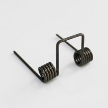 토션스프링 판스프링 롤스프링 인장스프링 코일스프링 이중 비틀림 스프링 와이어 직경 2.5mm OD. 15.5mm, 한개옵션0