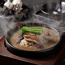 흑마늘 독계탕 설렁탕 갈비탕 1kg 800g 백년가게 대구 맛집 일월정, 흑마늘 독계탕 1kg