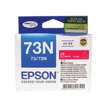엡손(EPSON) 잉크 C13T105370 / NO.73N / 진홍 / Stylus C90/C110/CX3900/CX3905/CX4900/CX4905 CX5500 CX5505 Stylus Office T30 TX300F, 1개, 색상