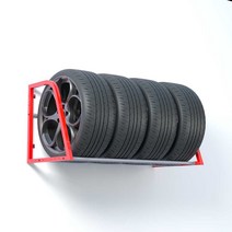 바퀴 진열대 127CM 이동식 수납 정리대 자동차 카센터, 검정색소형2층모델(바퀴없음)100KG가능