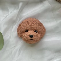 푸들/말티푸/말티즈 차량용 석고방향제 디퓨저, 적갈색, 판타지