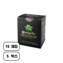 탐앤탐스 삼각티백 허브티 페퍼민트, 1g, 75개, 75개, 1개입