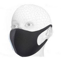 다윈트레이더스 에어스포츠 겨울 방한마스크 2종 미센먼지보호 마스크 미세먼지차단 가성비 갑, 블랙5개