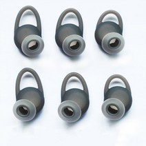 6 pcs 실리콘 이어 팁 이어 패드 이어 캡 교체 meizu ep51 이어폰 액세서리 용 이어 버드 안티 슬립 이어 후크, 하얀