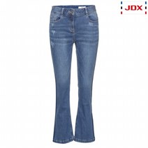 [JDX골프스포츠] [JDX] 여성 부츠핏 데님 팬츠_X2RFPTW53-BL