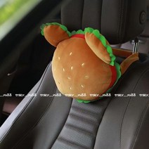 미키 글로브 버거 샌드위치 쿠션 인형 파크푸드 치킨파오 글러브 모양, 햄버거 머리받침 1개