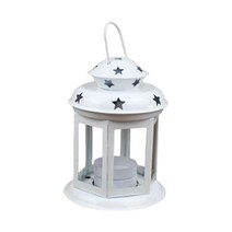 금속 성 촛대 공예 캔들 라이트 티 라이트 홈 장식 거실 침실 사무실 사무실 탁상, 하얀