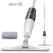 물걸레 청소기 무선 원래 deerma 물 분사 스위퍼 mijia 바닥 클리너 탄소 섬유 먼지 걸레 360, 4pcs 걸레 추가, 협력사