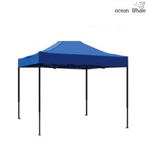 오션웨일 접이식 야외 천막 3x2 AB세트 (지붕+프레임) 주차 행사용 포장마차 캐노피 천막, (AB세트)레드