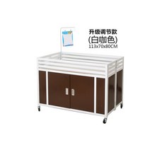 푸드트럭대여 두꺼운 슈퍼마켓 프로모션 테이블 스택 헤드 디스플레이 스탠드 접이식 플로트 트럭 쇼핑몰 자동차, 36/어두운 갈색