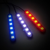 12V 24V 차량용 LED싸이키 모듈내장 스트로브라이트 _ 70498EA, 본상품선택, 24V-블루LED