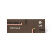 오설록 녹차 초콜릿바 1개