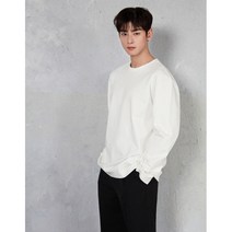 [지오다노] 2023NEW 차은우 폰테 크루넥 티셔츠 023504 6칼라