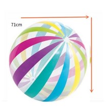 풀빌라 비치볼 대형 비치볼, 파스텔 줄무늬